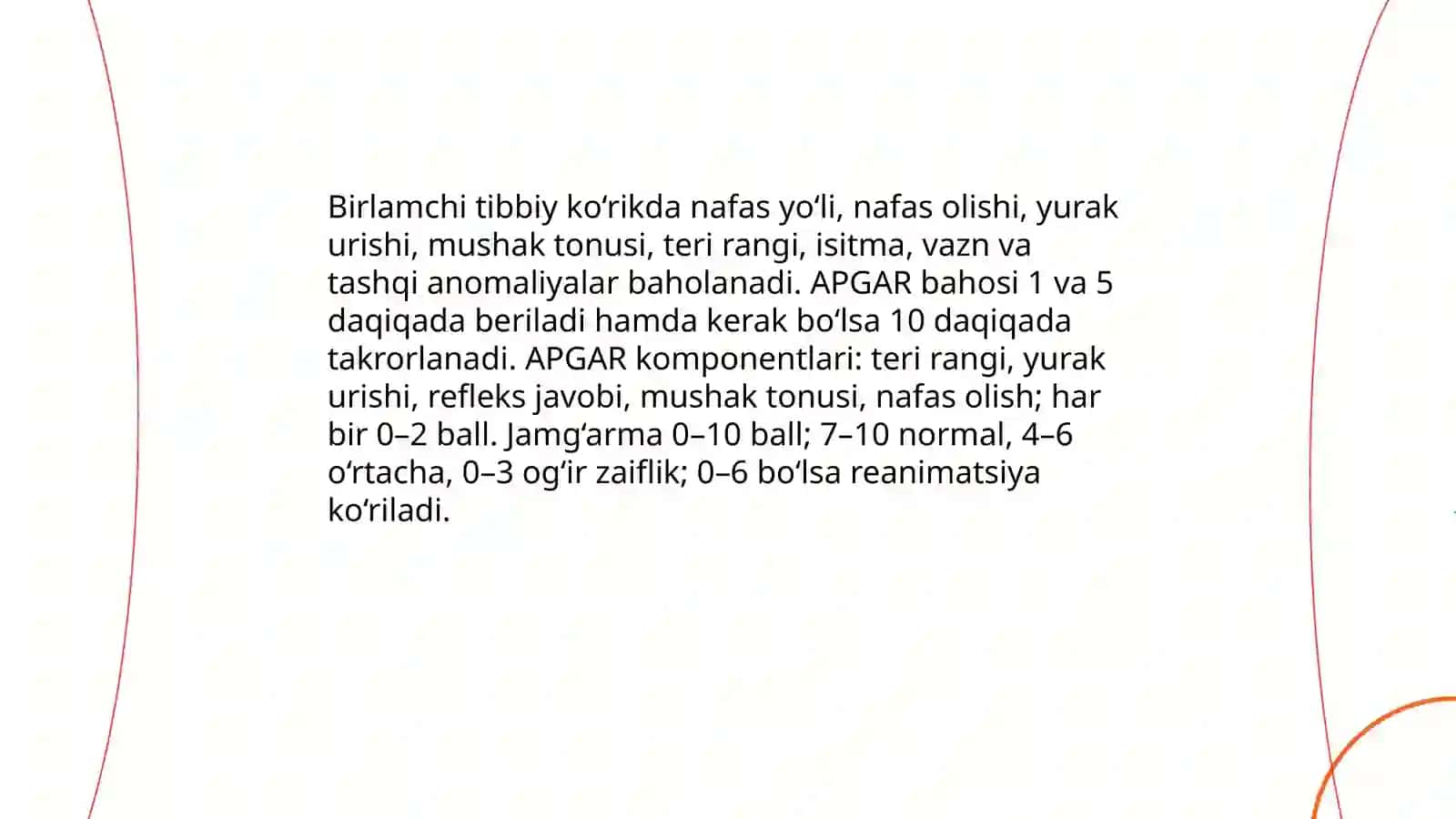 Yangi tugilgan chaqaloqning birlamchi parvarishi va patronaji 4