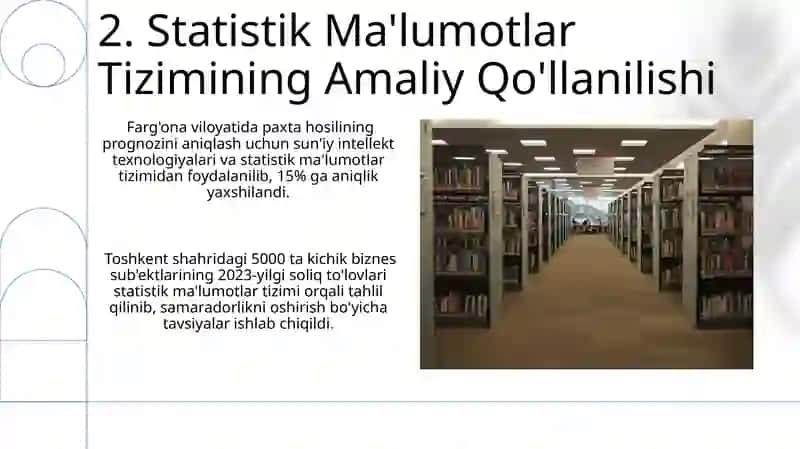 Statistik axborot tizimi 4