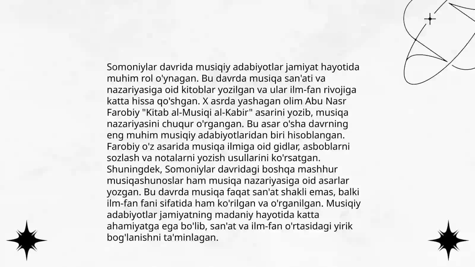 Somoniylar davrida musiqa madaniyati va Buxoro Samarqand musiqa tarixi 4