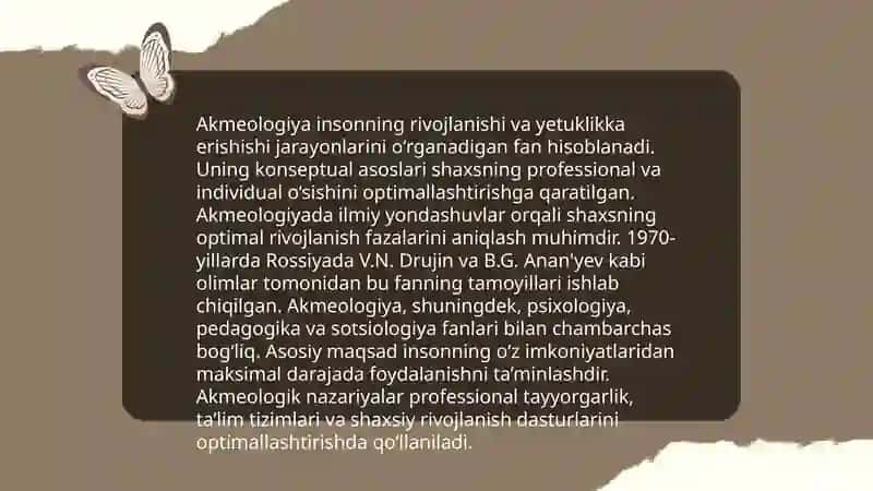Akmeologiya fani paydo boʻlishining konseptual asoslari 4