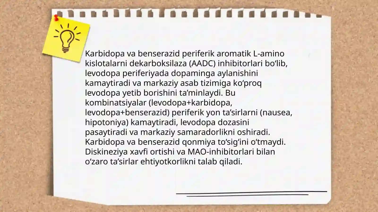 Parkinson kasalligini davolashda ishlatiladigan dori vositalari 4