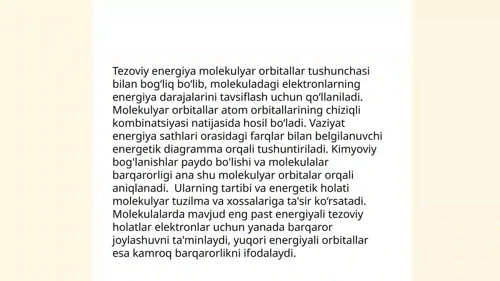 Molekulyar Orbitalar nazariyasini rivojlantirgan olimlar Zokirova Nigoraxon 4