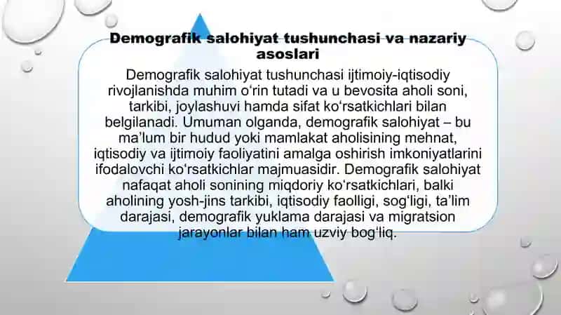 Mintaqalarning demografik va mexnat saloxiyati 4