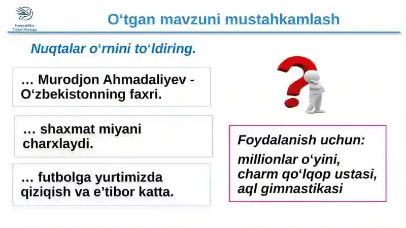 KO‘MAKCHILAR, ULARNING QO‘LLANISHI 4