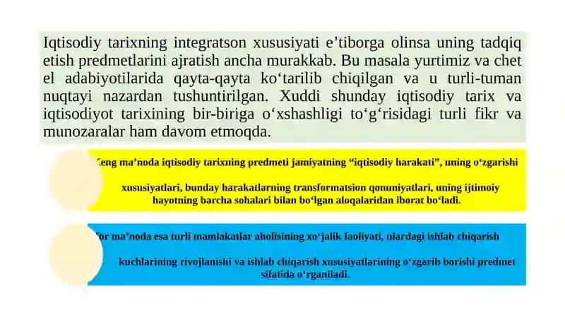 Feodal jamiyati va uning yemirilishi davridagi iqtisodiy ta’limot 4