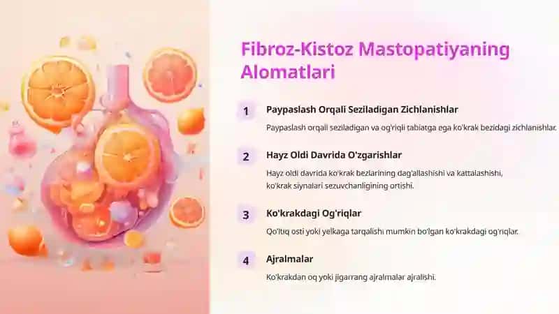 Mastopatiya — Alomatlari, Tasnifi, Sabablari, Tashxislash, Davolash, Oldini Olish 4