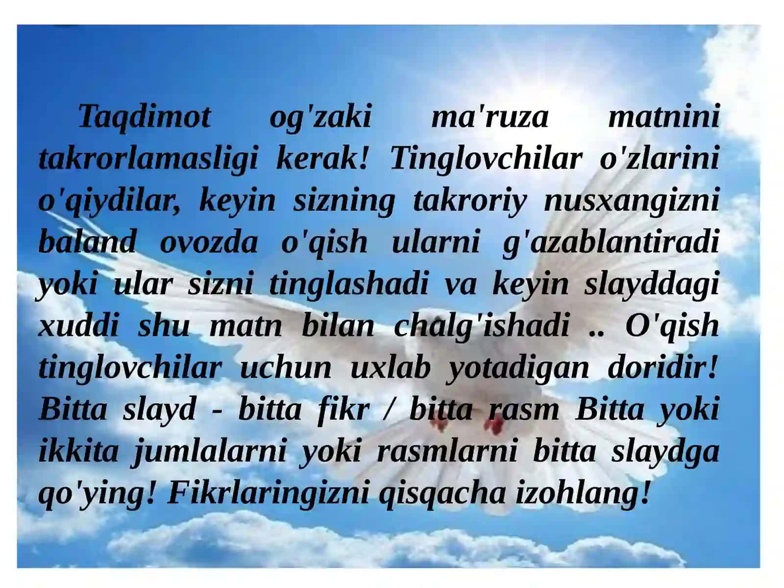 Taqdimot nutqi 4