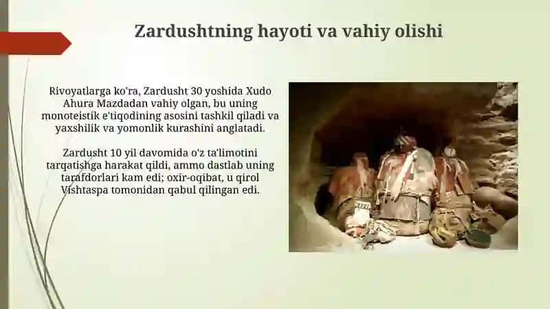 Zardushtiylik dinining kelibchiqi tarixi 4