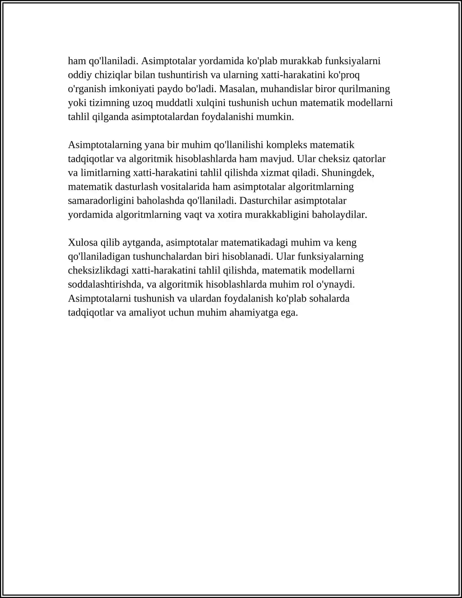 FUNKSIYANI ASSIMPTOTALARI 4