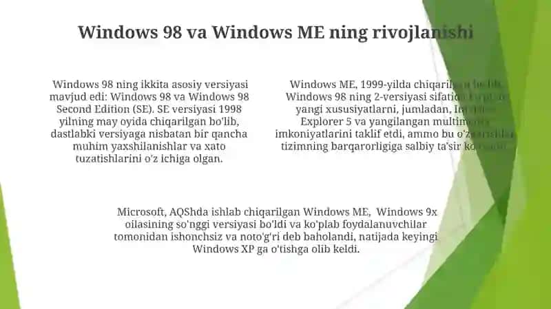 Windows operatsion tizimi haqida tushuncha 4