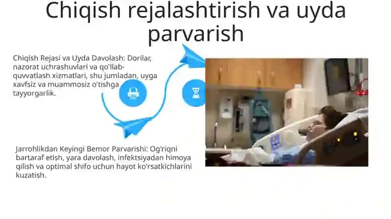 Jarrohlik amaliyotidan keyingi bemorlarni parvarishi va ularning nazorati 4