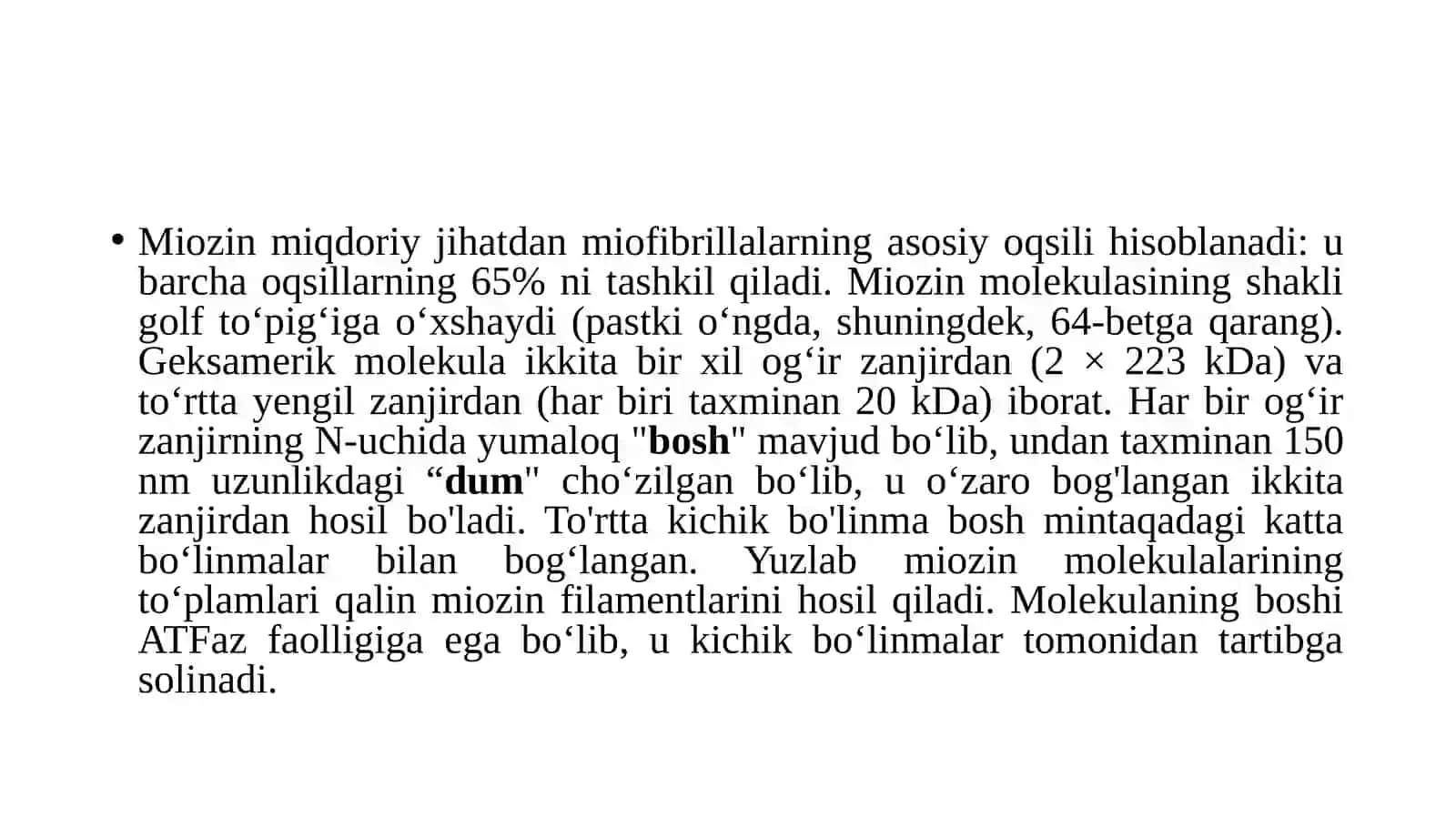 Yurak mushak biokimyosi 4