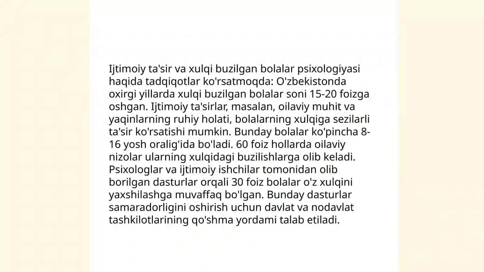Xulqi oğishgan bolalar psixologiyasi muommosiga nazariy yondashuvlar 4