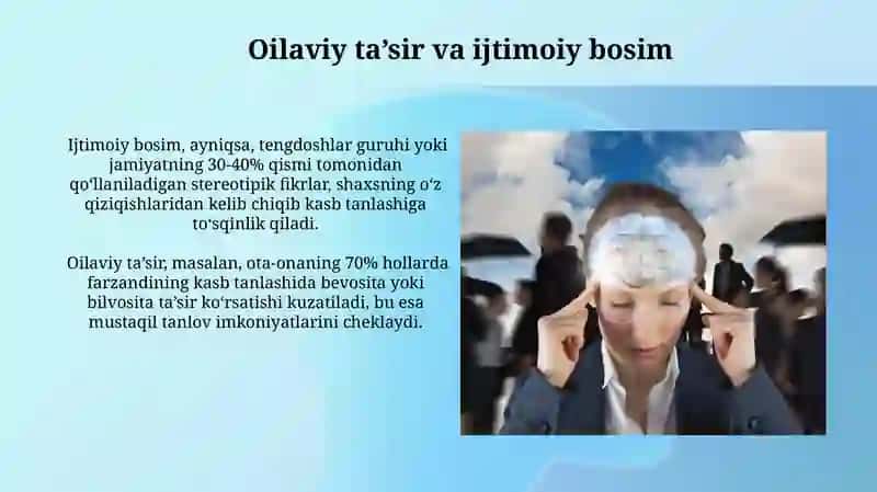 Kasb tanlashda onglilik va mustaqillik shartlari 4