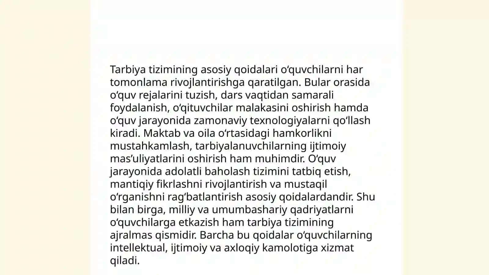 Tarbiya usullari va shakllari 4
