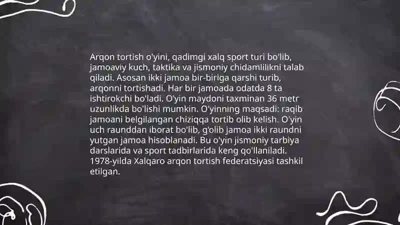 Jismoniy sifatlar rivojlanturuvchi milliy òyinlar 4