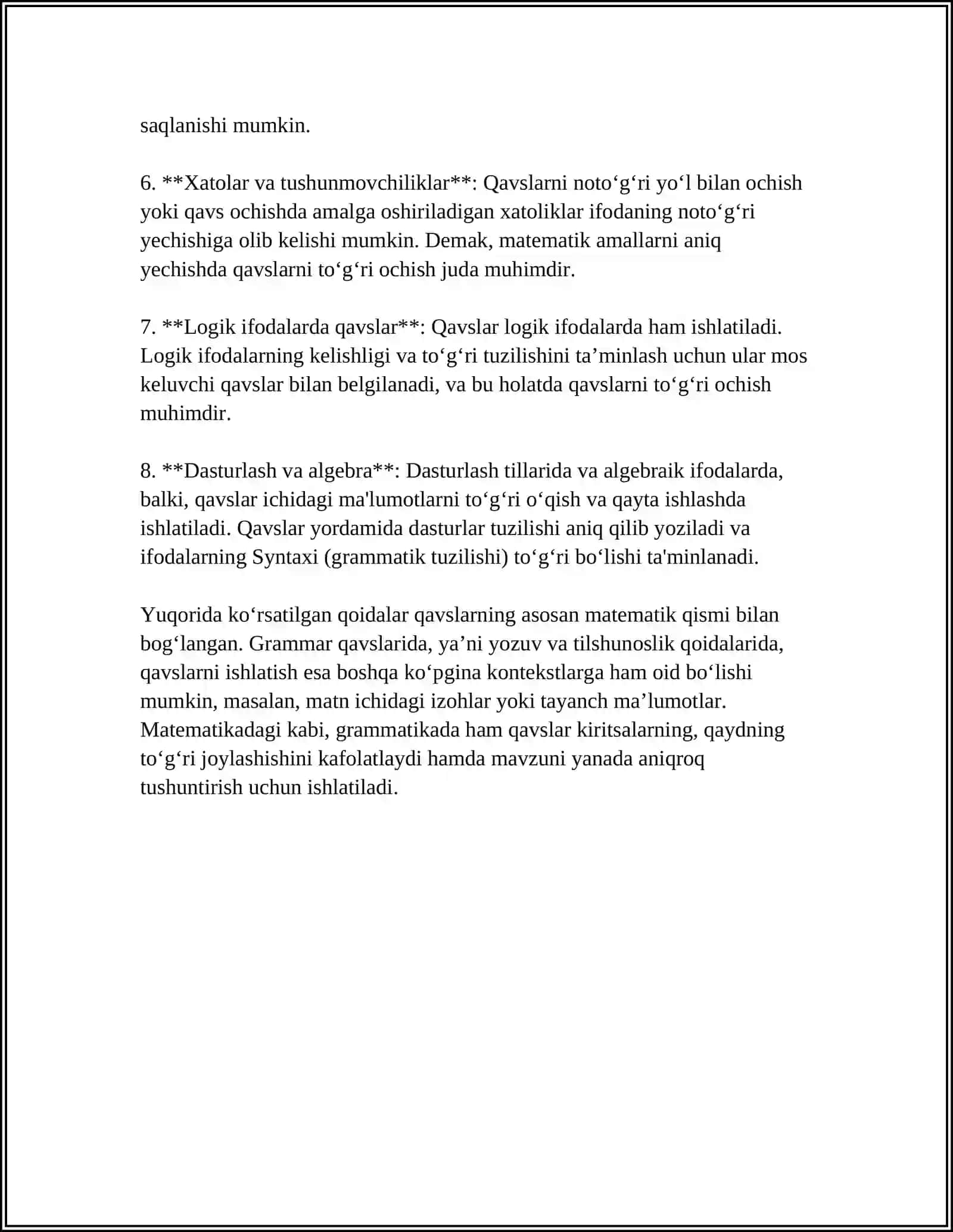 QAVSGA OLISH VA QAVSLARNI OCHISH QOIDASI.KOEFFITSIYINT 4