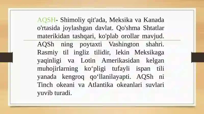 AQSH IQTISODIYOTI VA TRANSPORT LOGISTIKASI 4