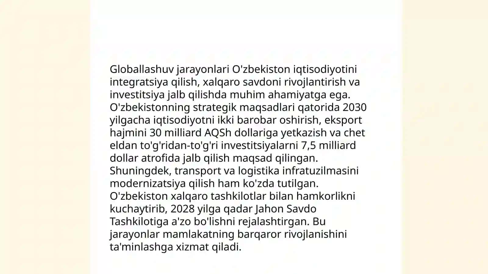 Transmilliy korporatsiyalar. Iqtisodiy jarayonlarning globallashuvi sharoitida Oʻzbekiston manfaatlari 4