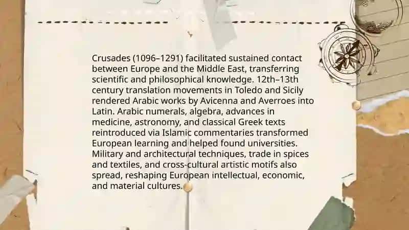 How did conflict change cultures in history 4