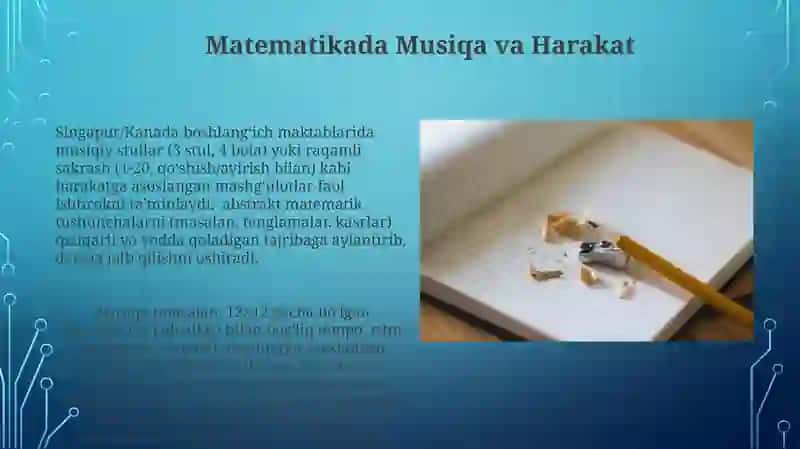 Boshlang'ich sinf matematika darslarida interaktiv metodlardan foydalanish 4
