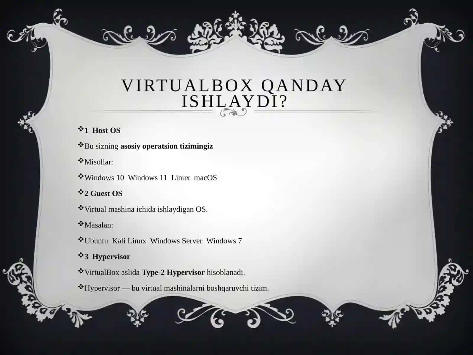 OracleVM Virtual Box dasturi 4