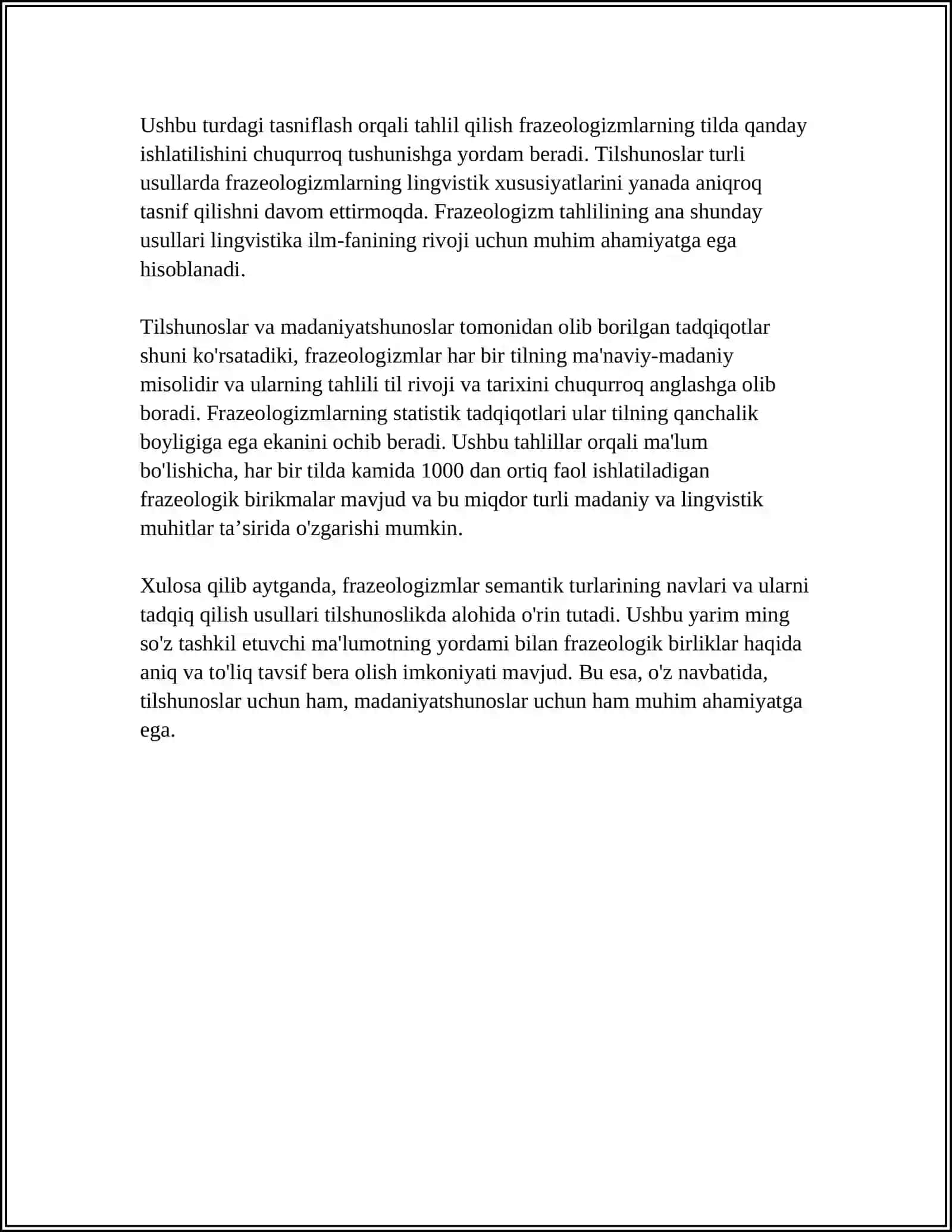FRAZEMALARNING SEMANTIK TURLARI 4