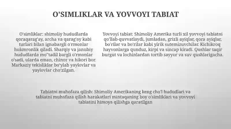 Shimoliy Amerika 4
