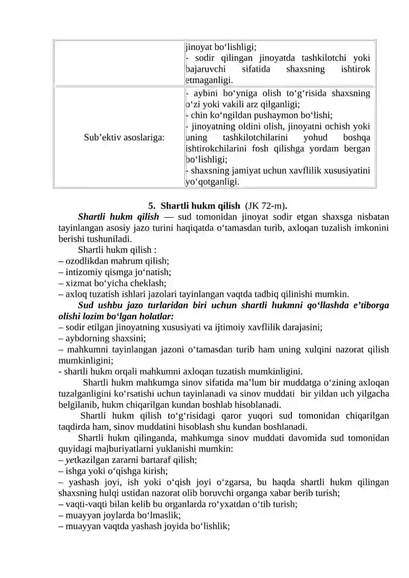Jazodan ozod qilish 4
