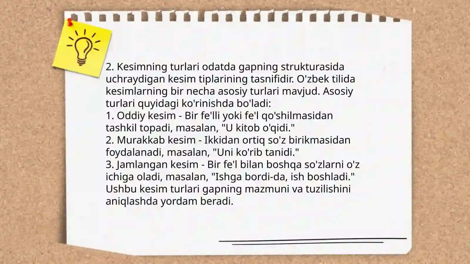 Kesimning ta'rifi va turlari 4