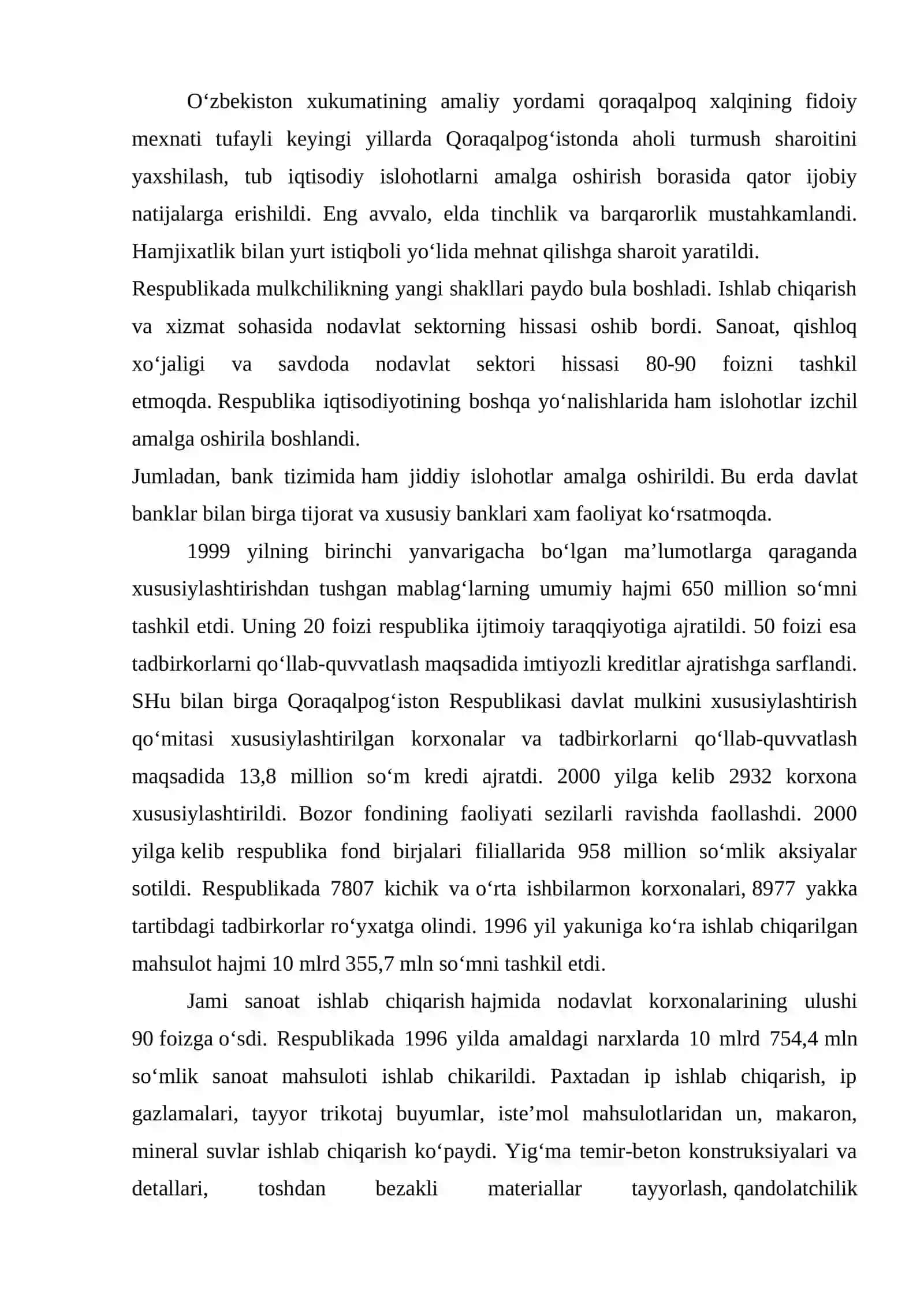 Mustaqillik Yillarida Qoraqalpog’iston Respublikasi 4