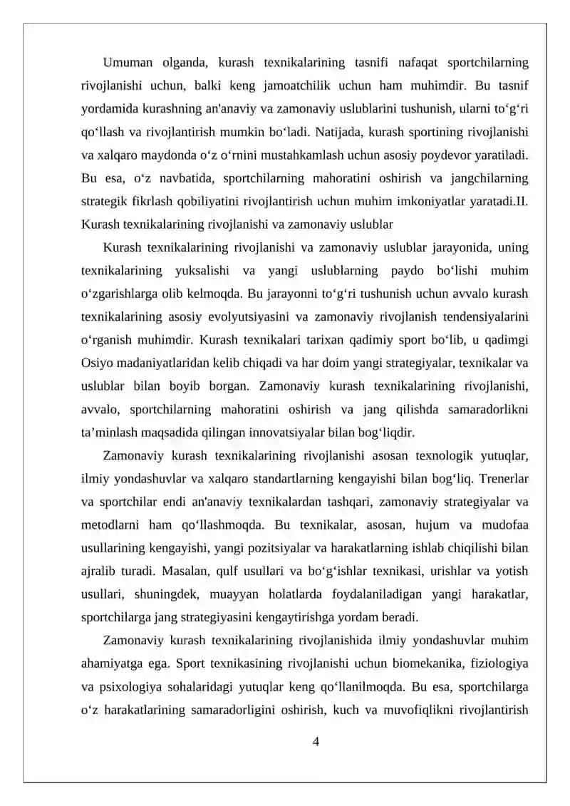 Belbog’li kurashda taqiqlangan usullar 4