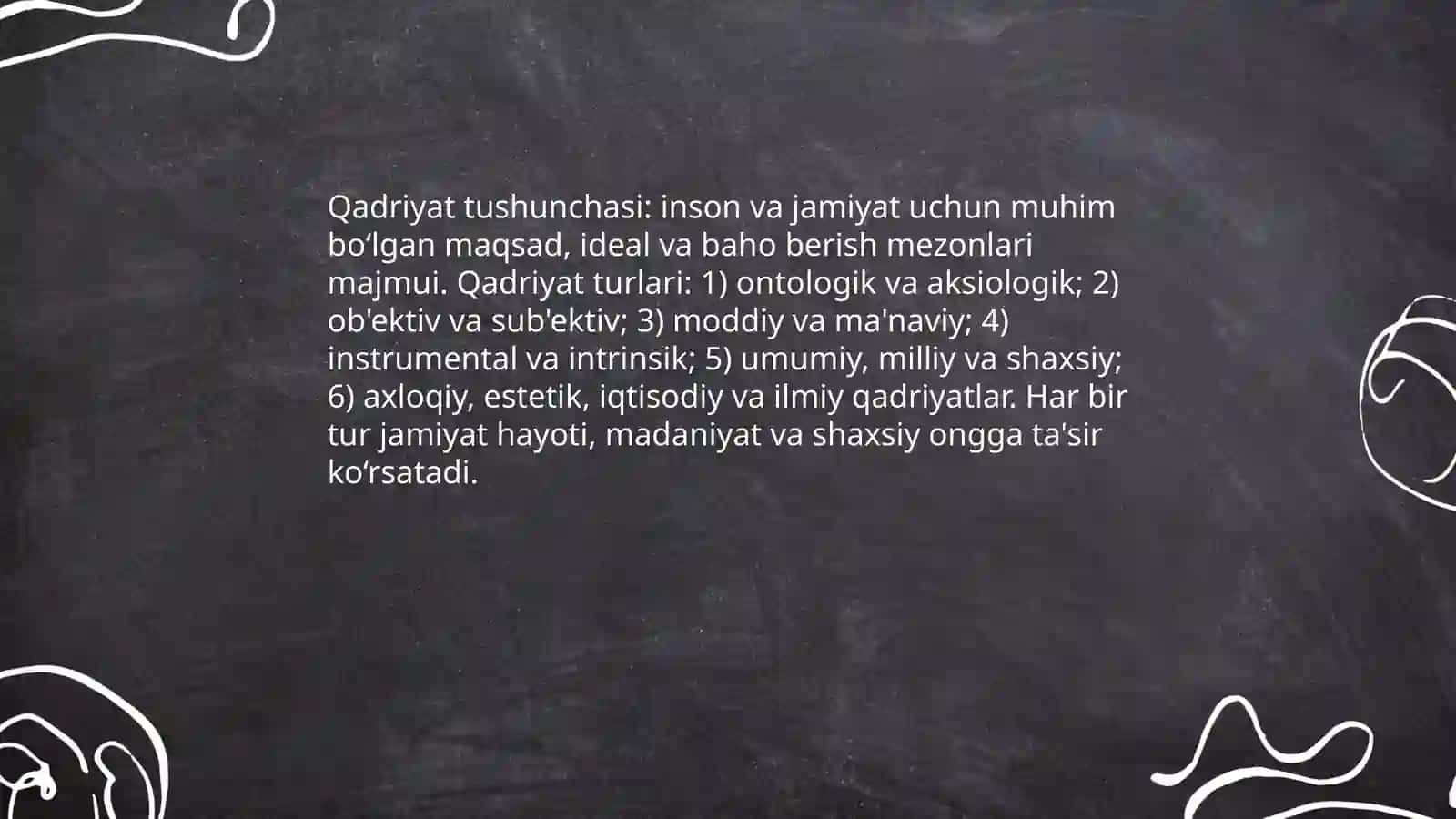 Qadriyatlar falsafasi (aksiologiya) 4