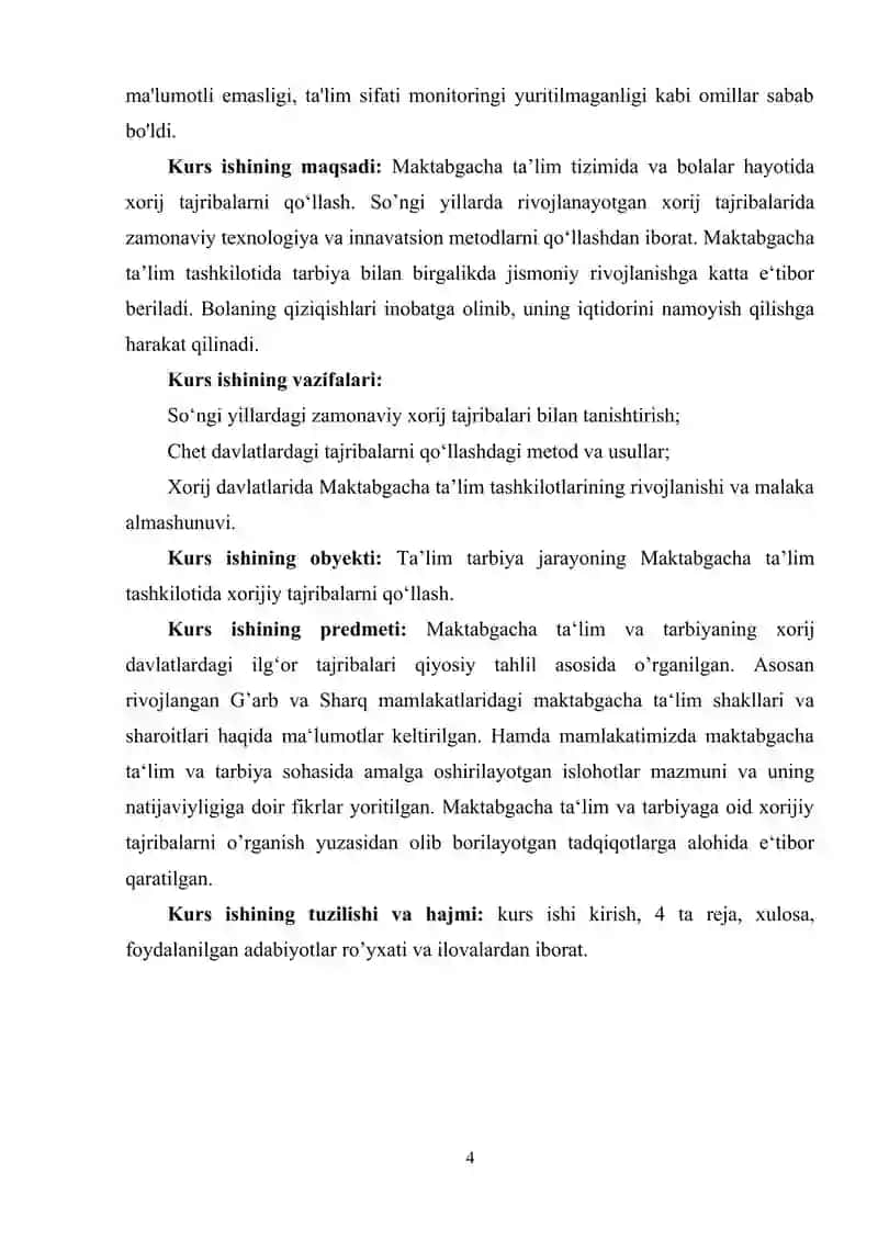 Maktabgacha ta’limga zamonaviy yondashuvda xorijiy tajribalar 4