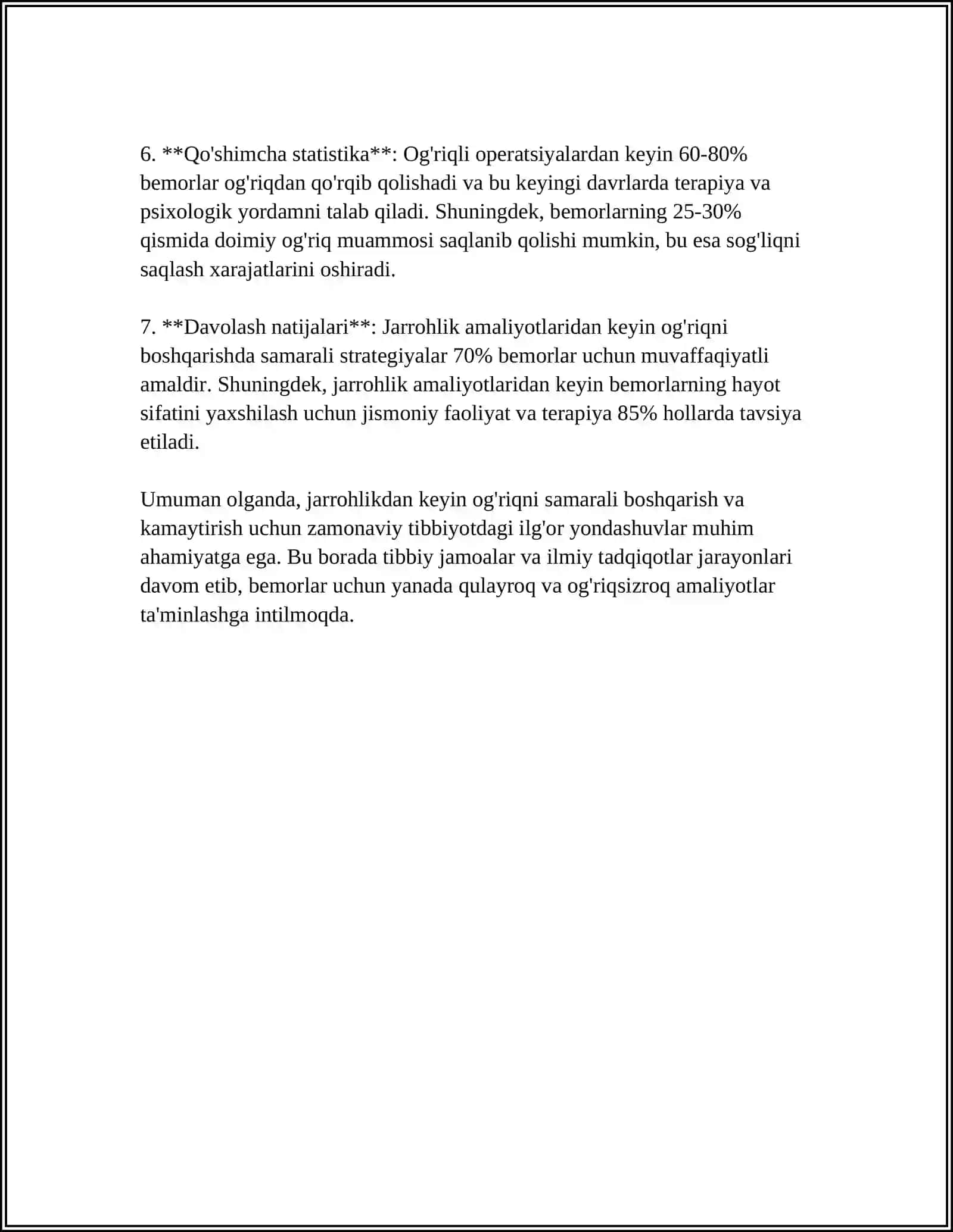 HIRURGIK KASALLIKLAR HAQIDA 4