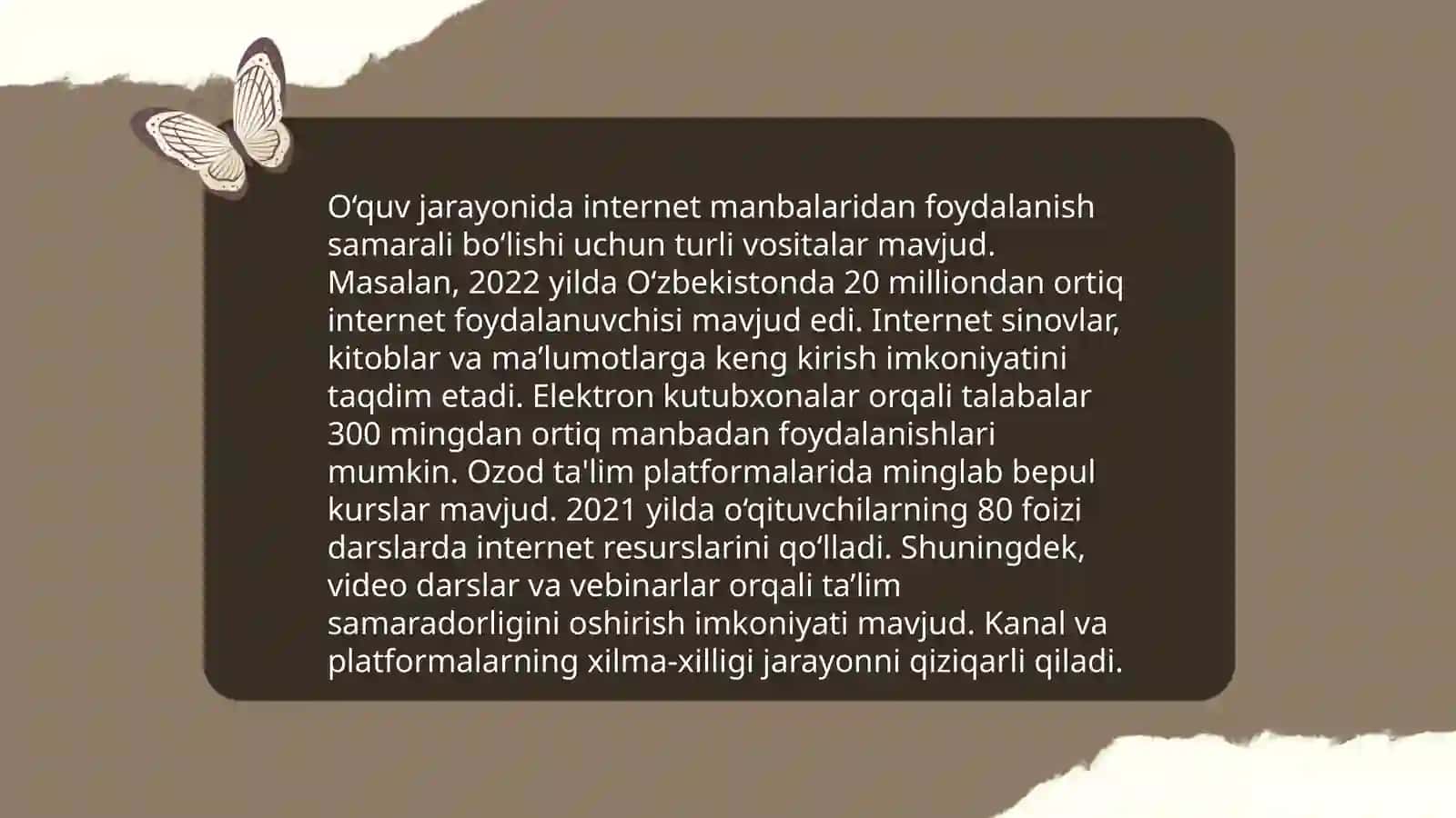 Kasb falyatida internet texnalogiyalarini qòllash 4