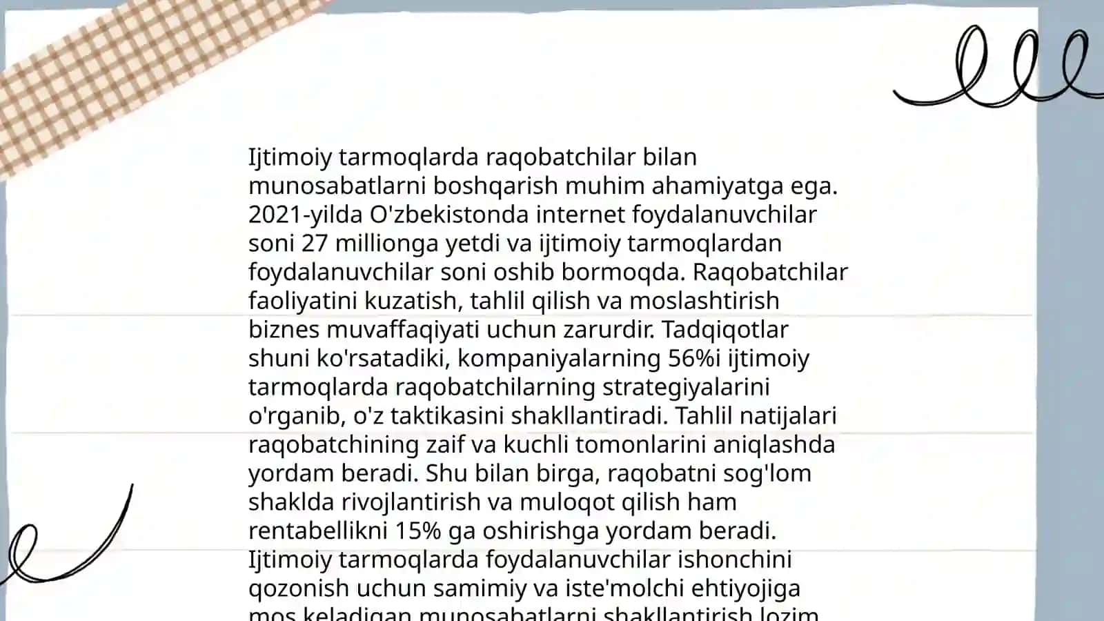 Blogger va Vaynerlar uchun Kasbiy Etiket 4