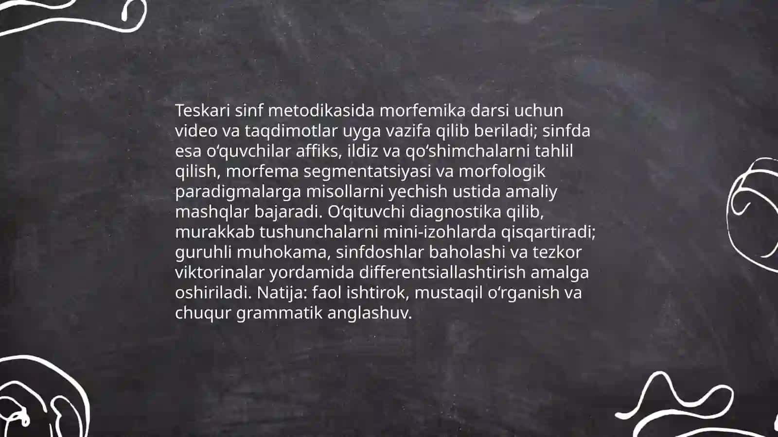 Morfemika bo‘limini o‘qitishda zamonaviy pedagogik texnologiyalardan foydalanish 4
