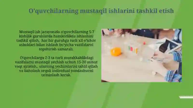 O'lchov birligini o‘rgatishda misol va masalalar yechishga o‘rgatish metodikasi 4