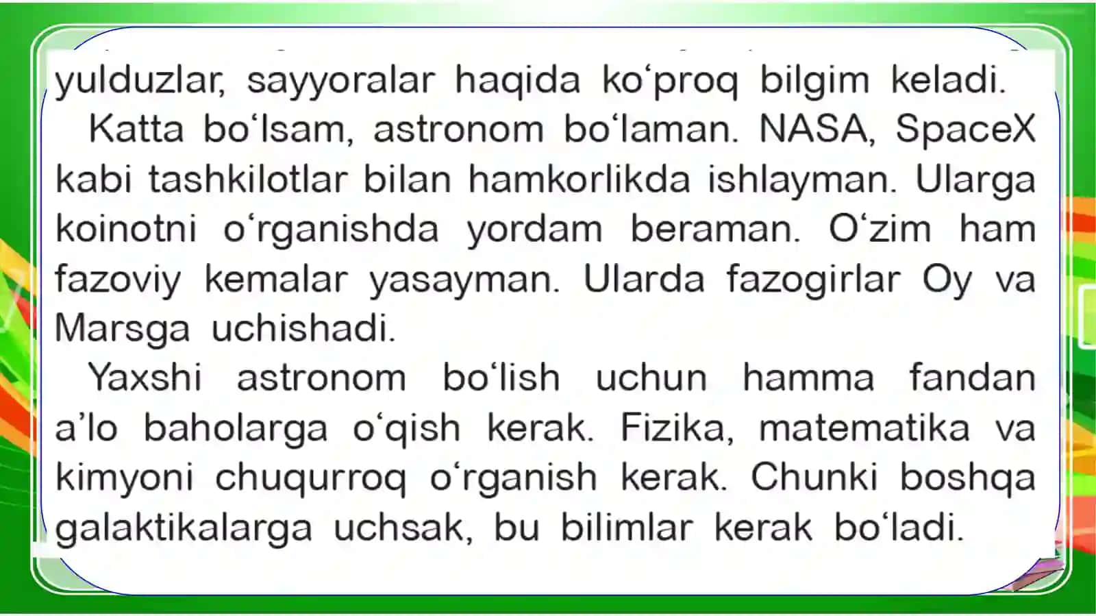 Kattabo‘lsam, Nobel mukofotini olaman! 4