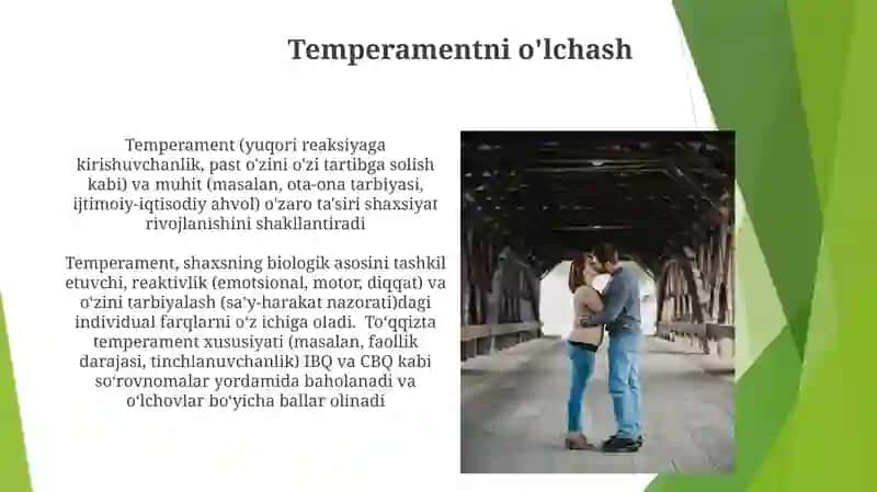 Temperament va shaxsiyat 4