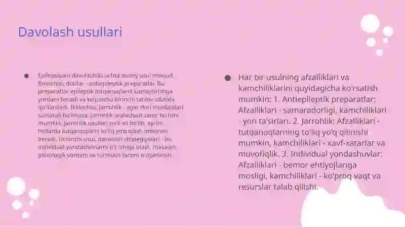 Epilepsiyaga qarshi vositalar 4