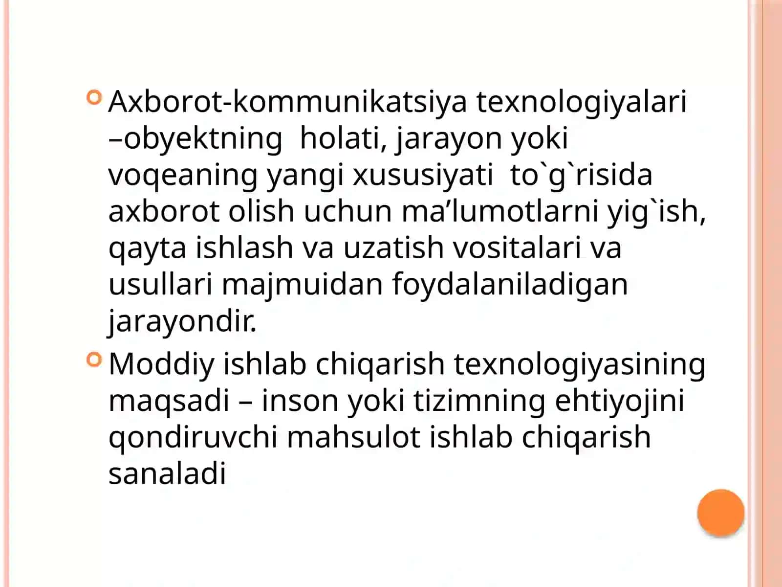 АХBОRОT-KОMMUNIKАTSIYA TЕХNОLОGIYALАRININGTАSNIFLАNISHI 4