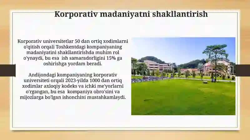 Korporativ universitetning vazifalari 4