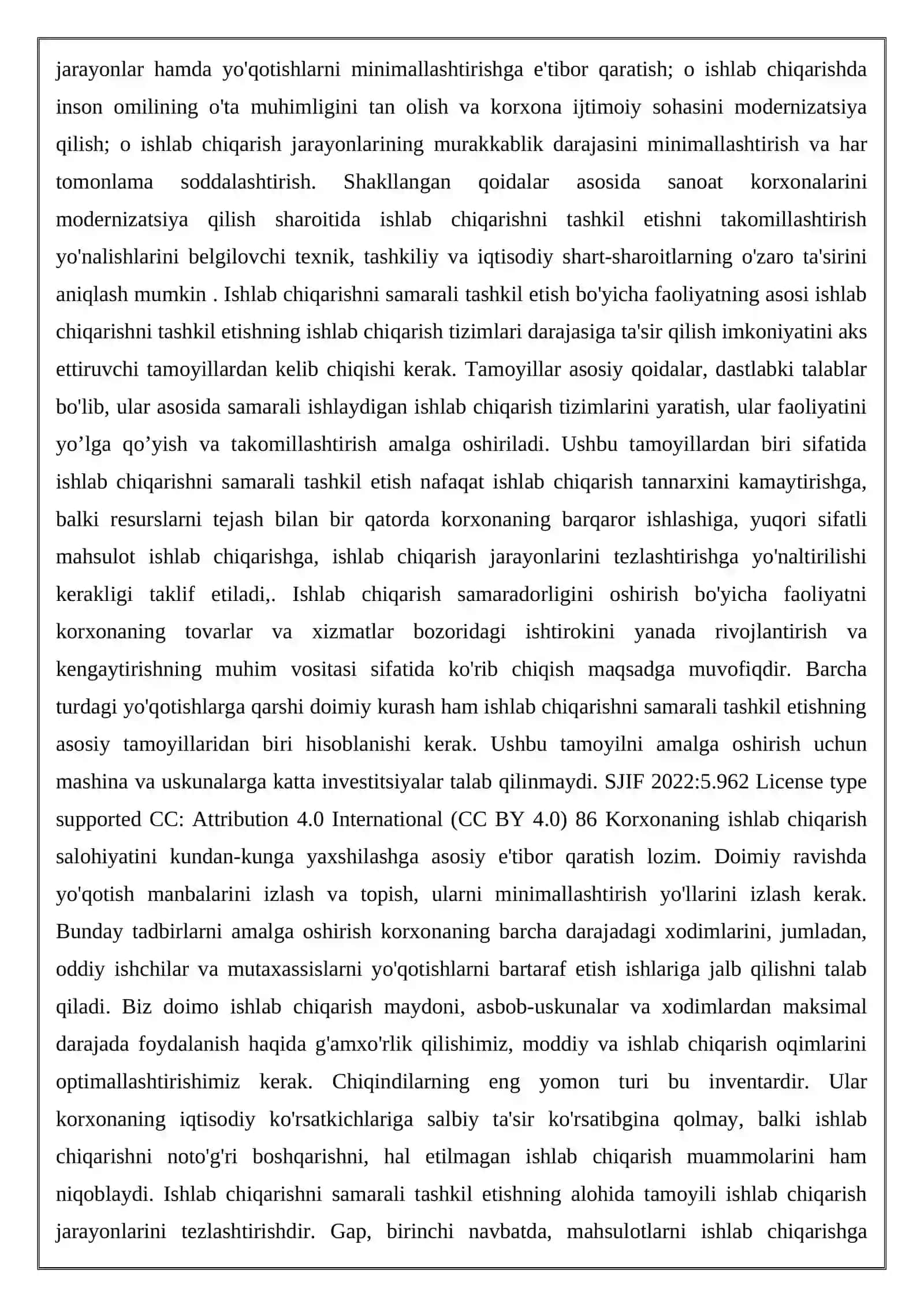 Korxonalarni modernizatsiyalash va texnik qayta qurollantirishning samaradorligi 4
