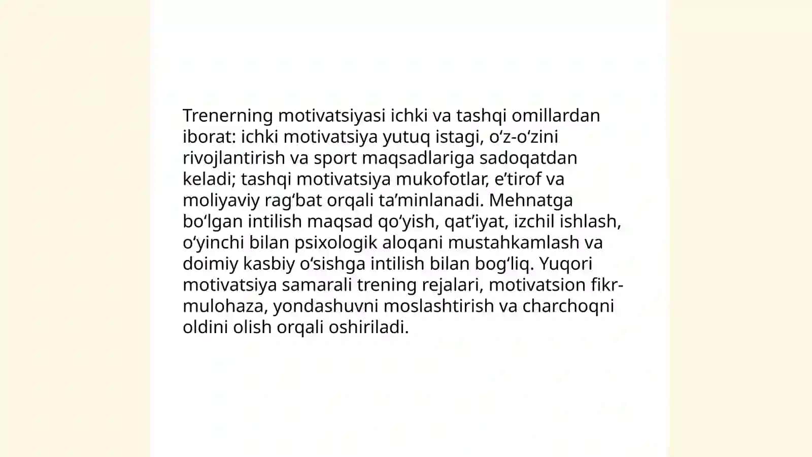 Sport treneri shaxsi va faoliyatining psixologik tavsifi 4