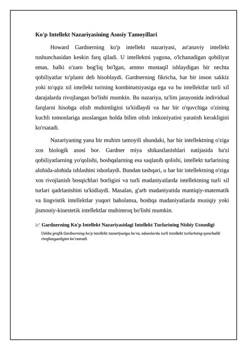 Howard Gardnerning qobiliyatlar nazariyasi 4
