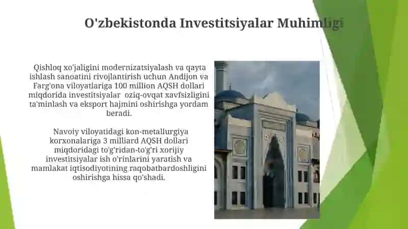 Investitsiyalarni Jalb Qilishning Afzalliklari 4