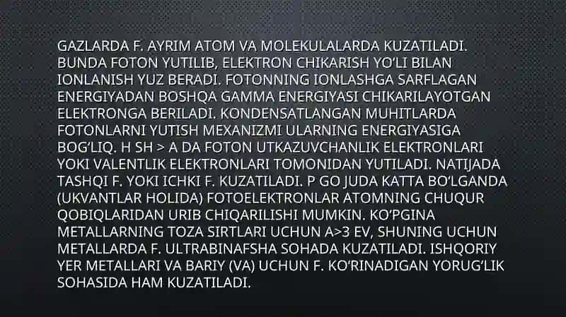 Metallarda elektr toki va fotoeffekt 4