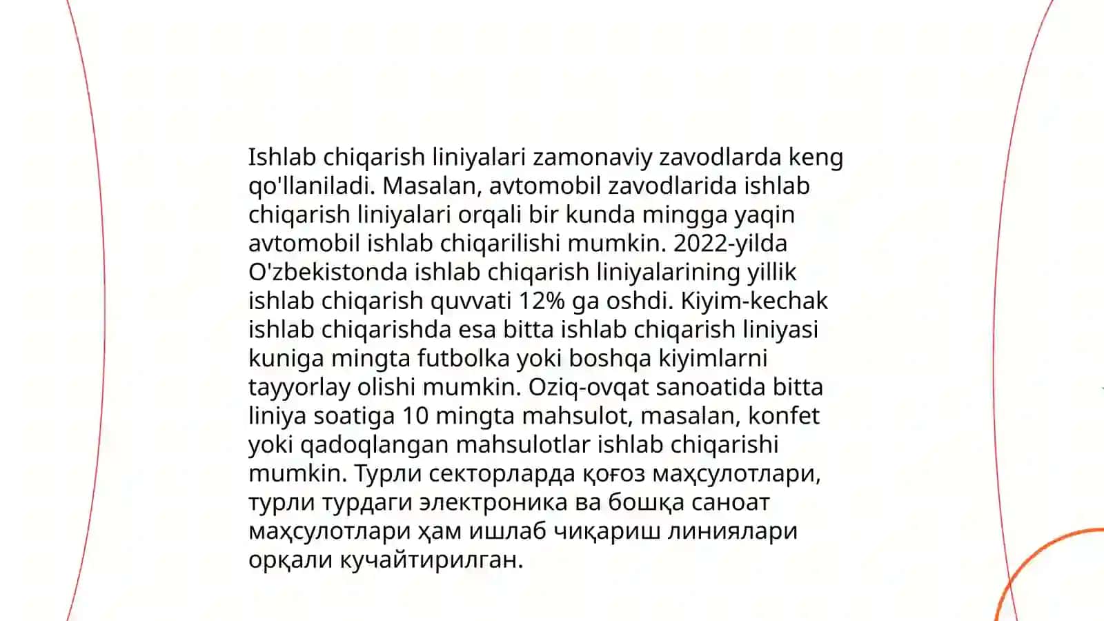 Qurilish matеriallar ishlab chiqarishda ishlatiladigan uskuna jixozlarga qo’yiladigan asosiy talablar 4